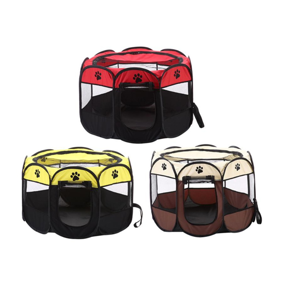 PetZen: Carpa Plegable 8 Paneles para Mascotas