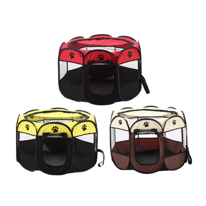 PetZen: Carpa Plegable 8 Paneles para Mascotas