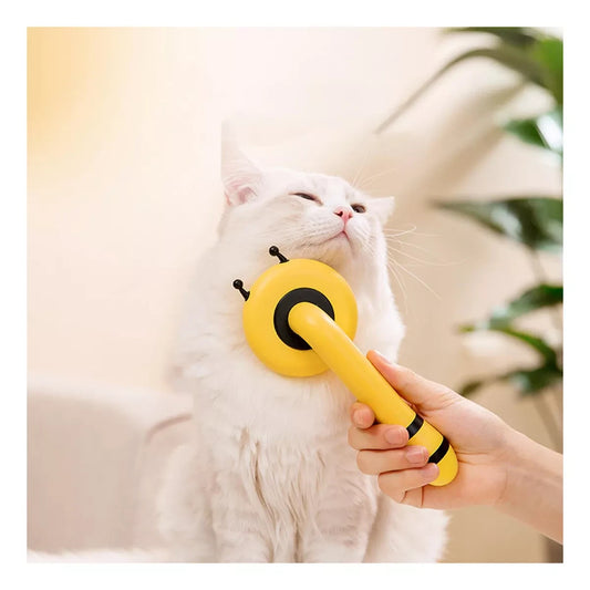 PetComb OneClick – Cepillo Autolimpiante para Mascotas