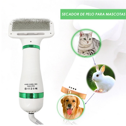 Pelupet BrushAir – Secador y Cepillo 2 en 1 para Mascotas