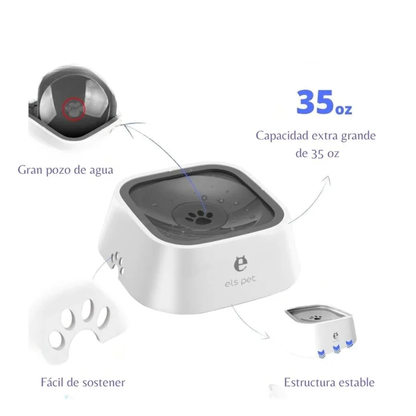 HydroBowl Pro – Tazón Antiderrame para Mascotas