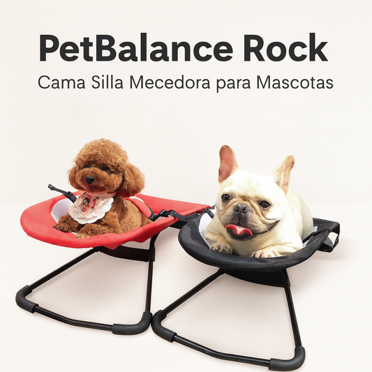 PetBalance Rock – Cama Silla Mecedora para Mascotas