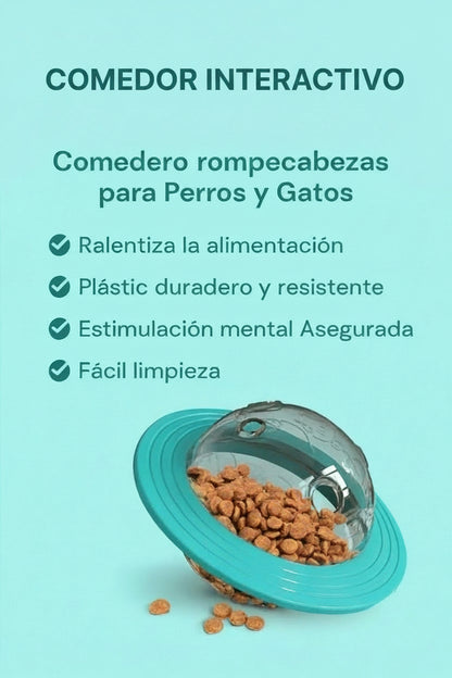 Comedero rompecabezas para Perros y Gatos