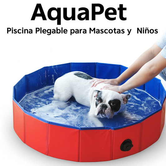 AquaPet – Piscina Plegable para Mascotas y Niños