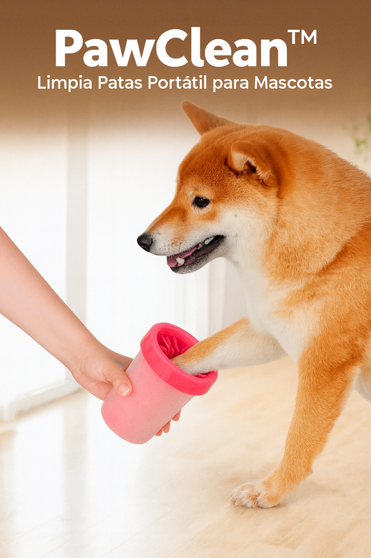 PawClean™ - Limpia Patas Portátil para Mascotas